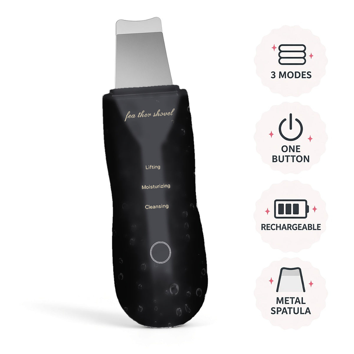 Electric Ultrasonic Skin Scrubber