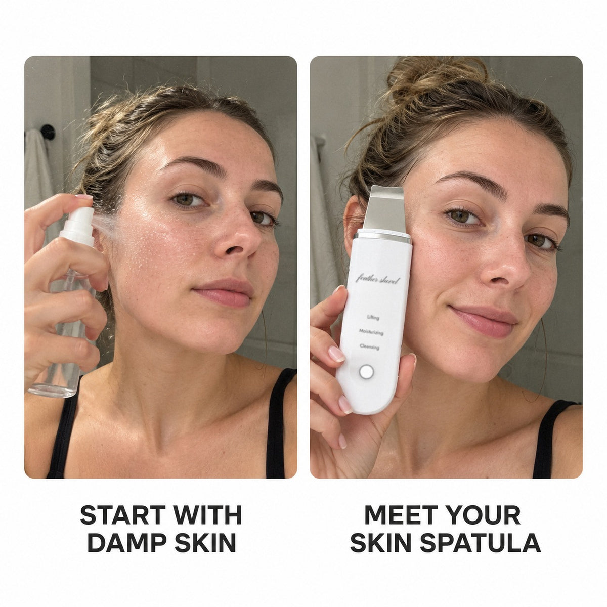 Electric Ultrasonic Skin Scrubber