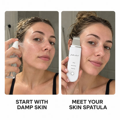 Electric Ultrasonic Skin Scrubber