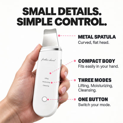 Electric Ultrasonic Skin Scrubber